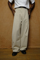 allen chino in pale khaki