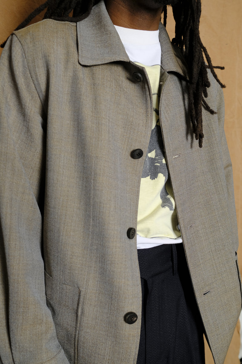 light weight wool chore coat