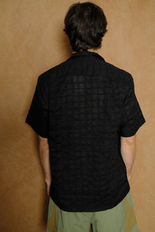 '72 segundo smock in black tortoise