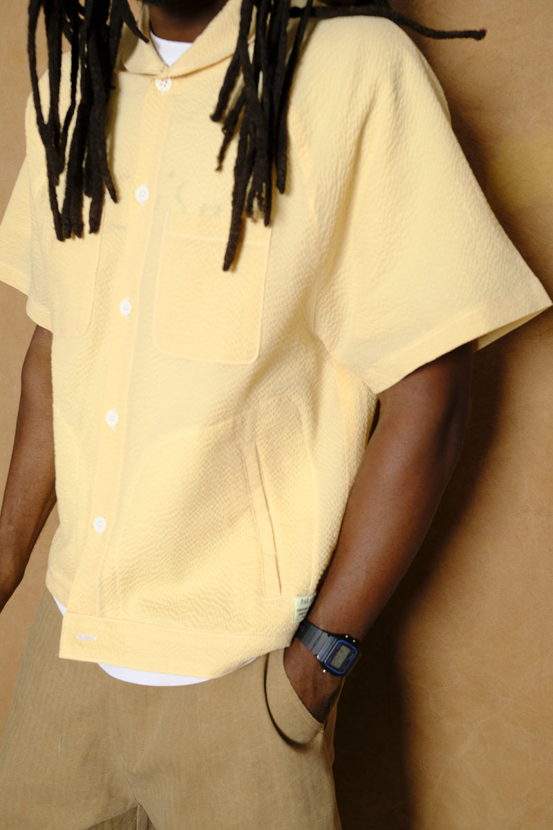 millie shirt in daisy seersucker