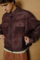 archetype jacket in night/oak mesh
