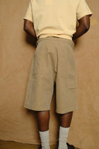 tae short in herringbone