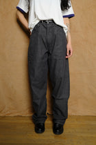jean cut trouser in cotton silk galaxy denim