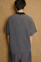 praise polo in washed black
