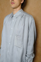 harlem shirt in silk dupioni
