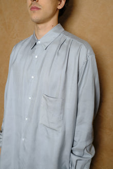 harlem shirt in silk dupioni