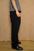 big pants in black seam