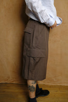 kinchaku wool trunks in brown