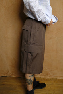 kinchaku wool trunks in brown