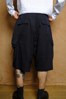 kinchaku wool trunks in navy