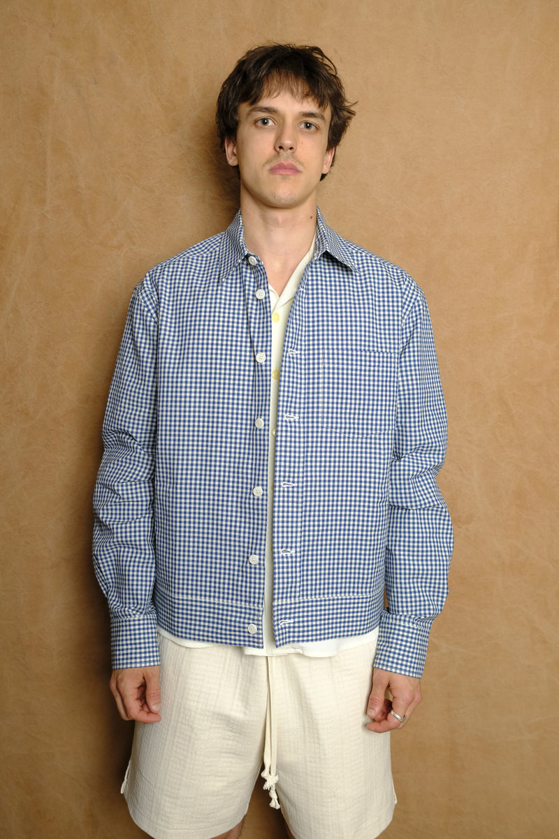pocket picnic shirt in gingham