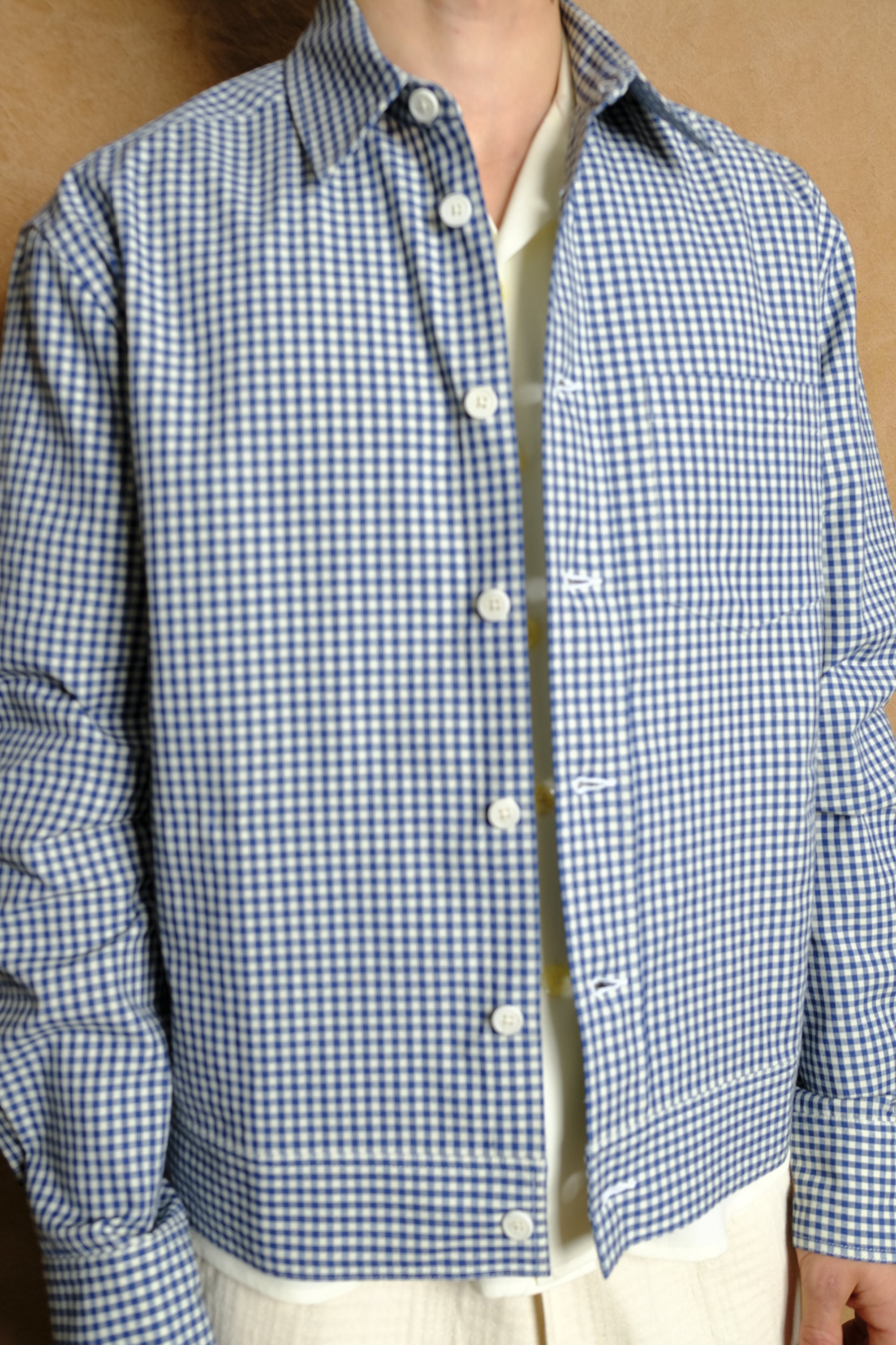 pocket picnic shirt in gingham
