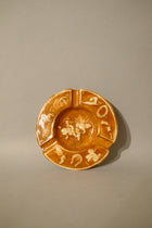 all things cowboy ashtray in fancy orange