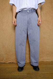 organic chino wide pants in nasukon