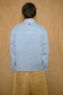 community of lovers jacket in high tide blue