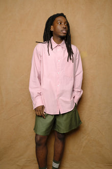 office shirt in bubblegum pink typewriter