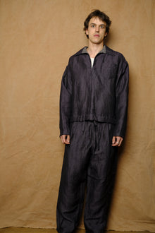 50/50 smock pullover in purple