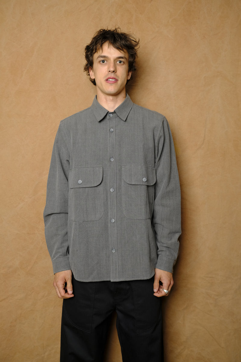 field shirt in sumi ink