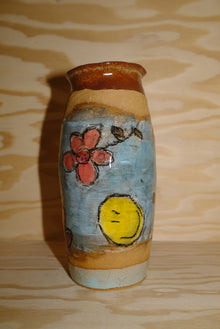 smiley flower vase