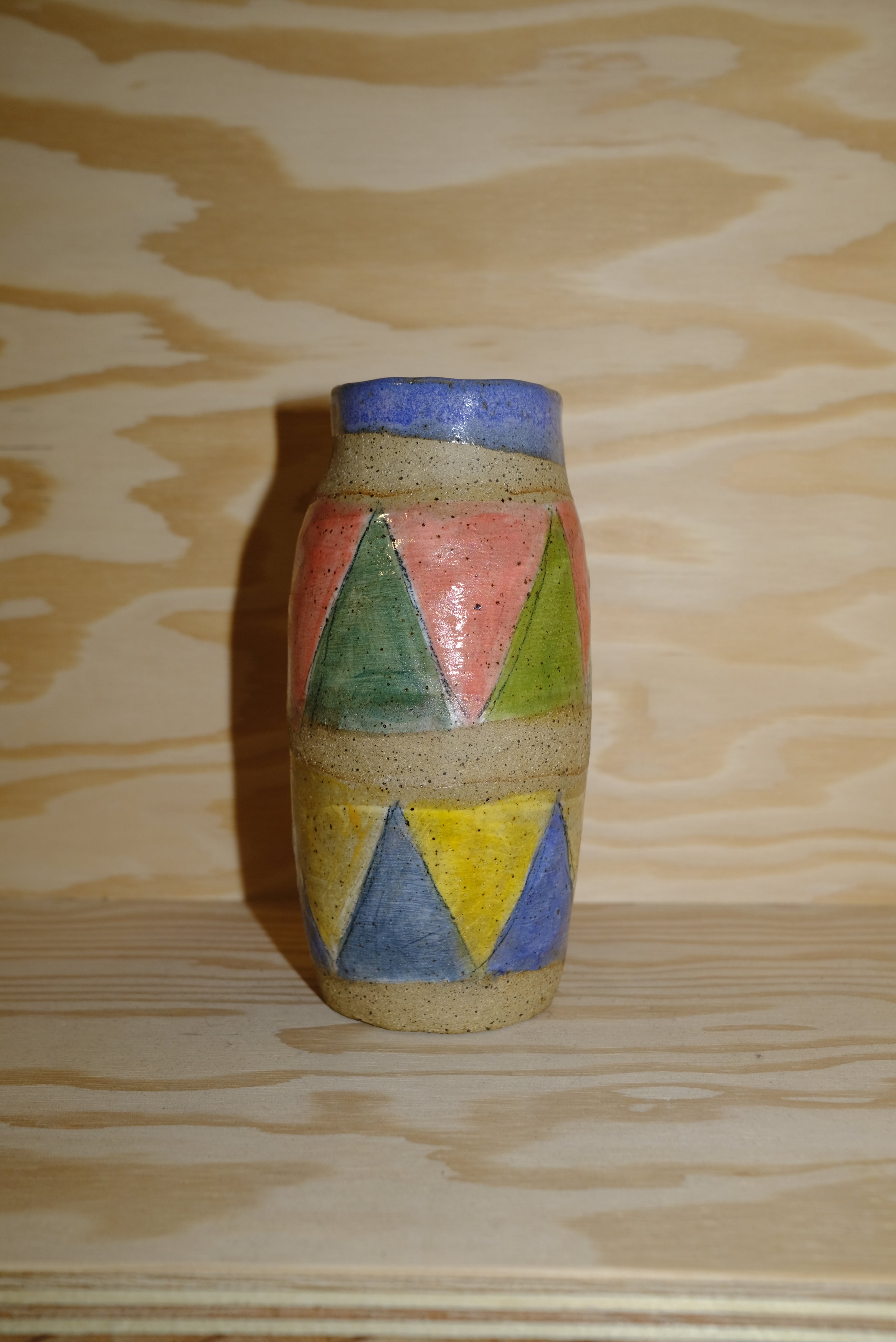 triangle vase