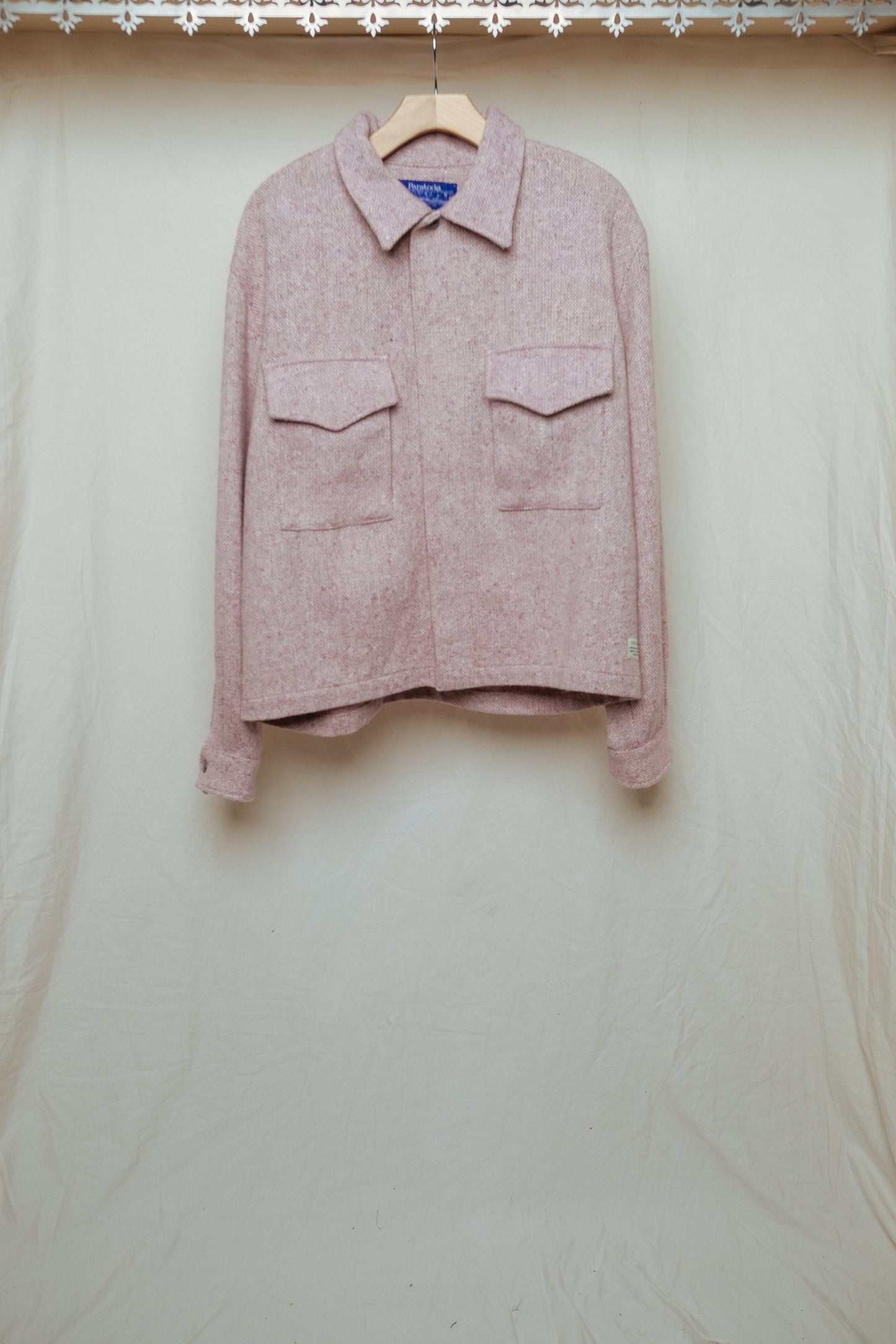 london '68 jacket in bubblegum tweed