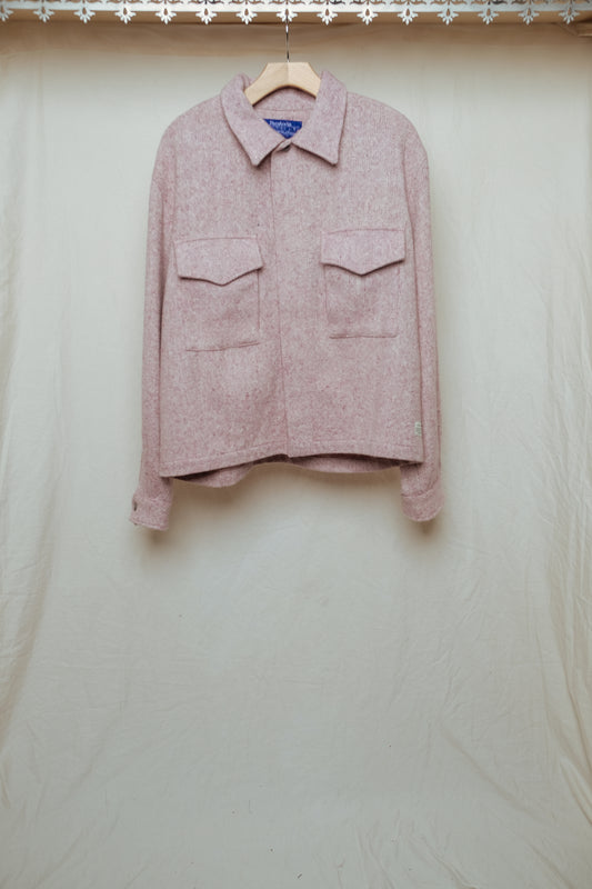 london '68 jacket in bubblegum tweed