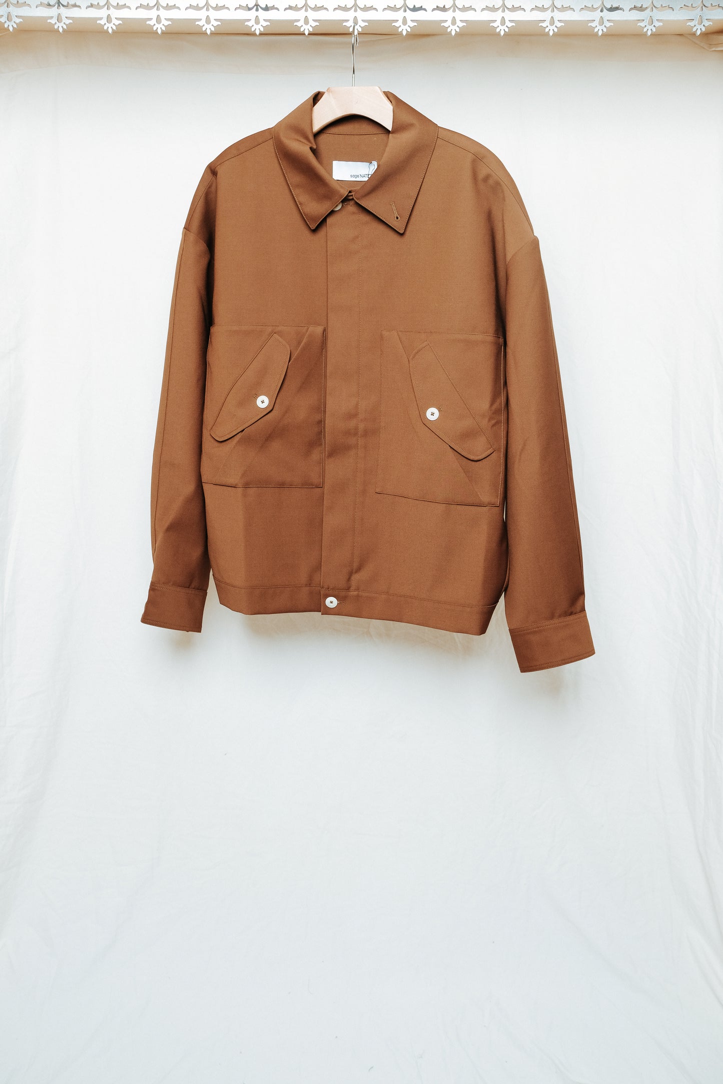 zushi jacket in pecan