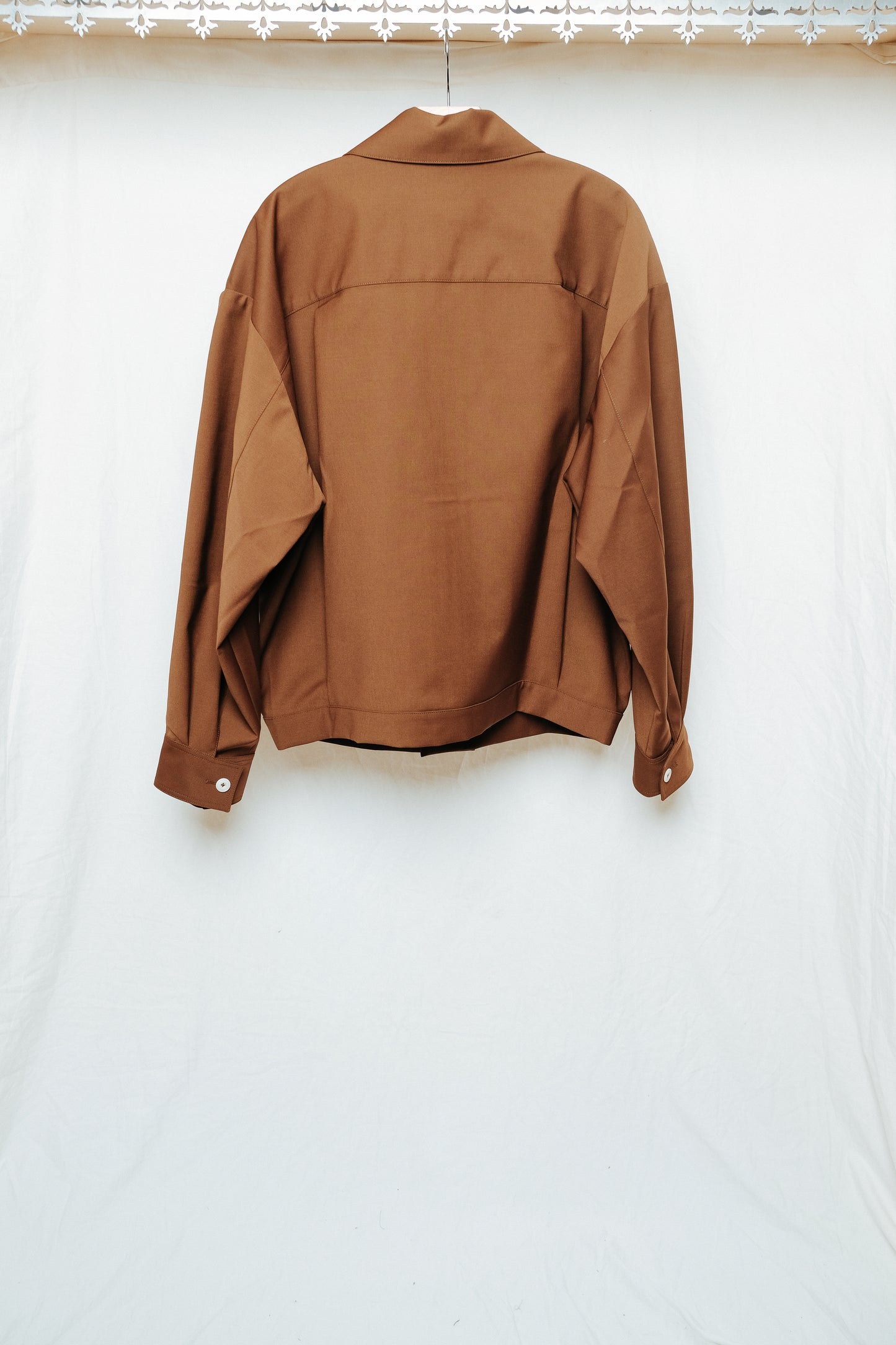 zushi jacket in pecan