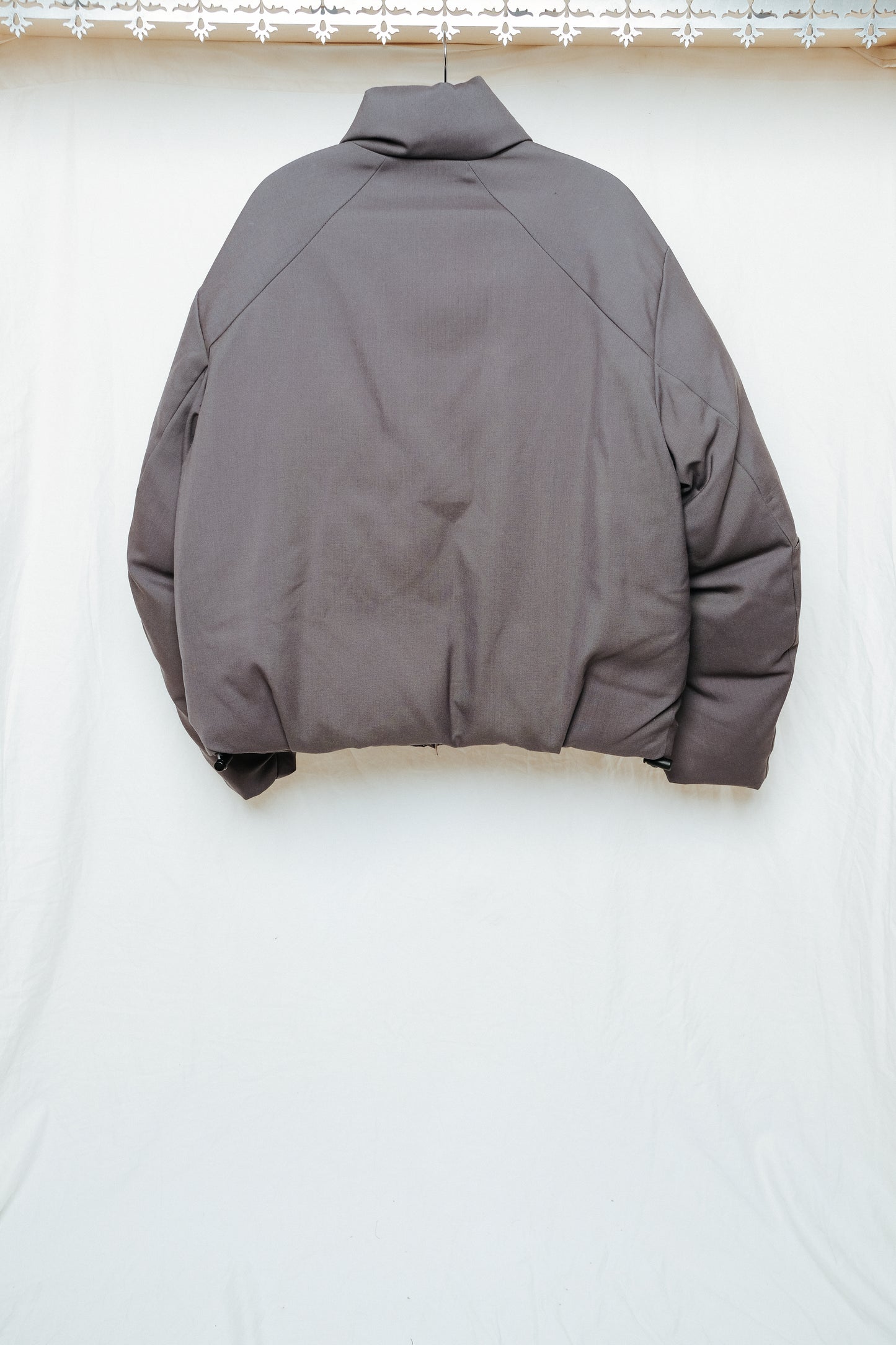 water repellent wool down jacket