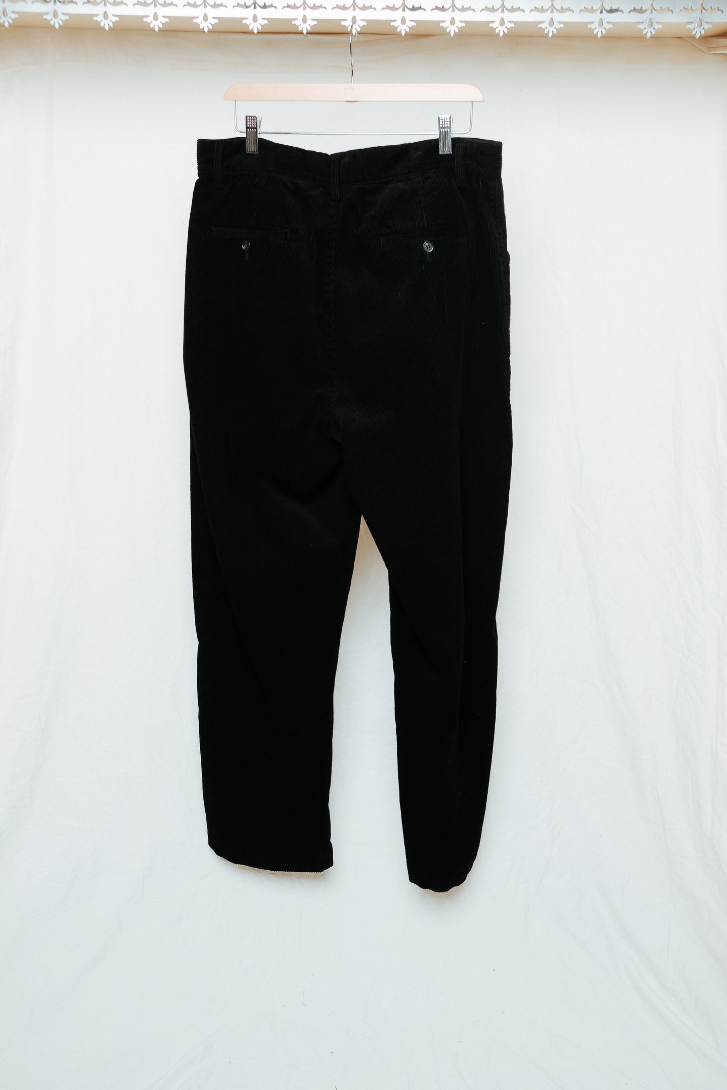 big ben cord pant in black