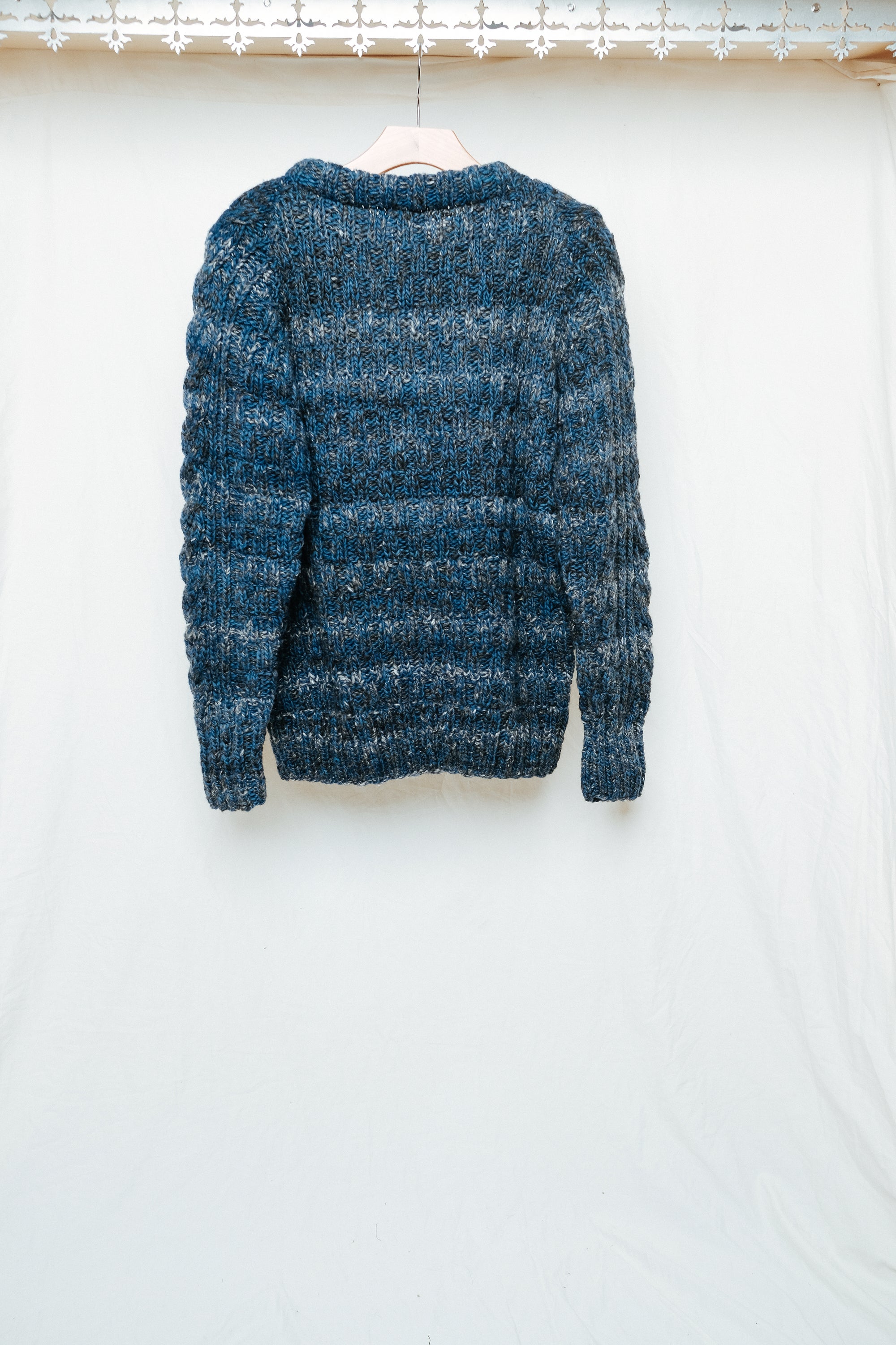 mix fisherman pullover
