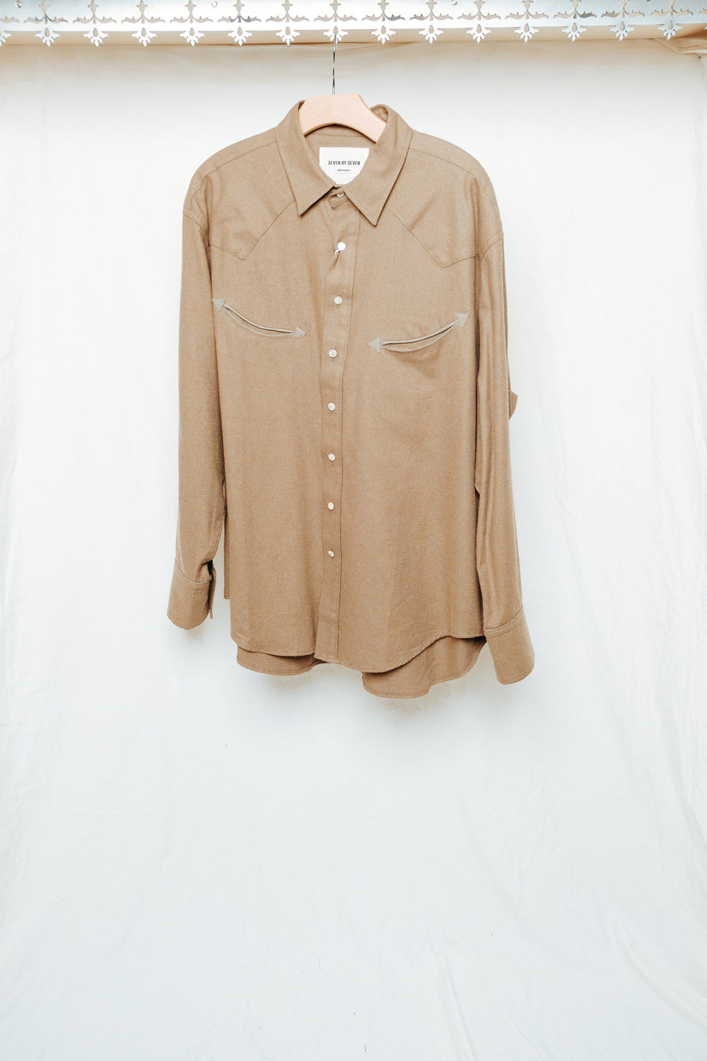 smile pocket western shirt