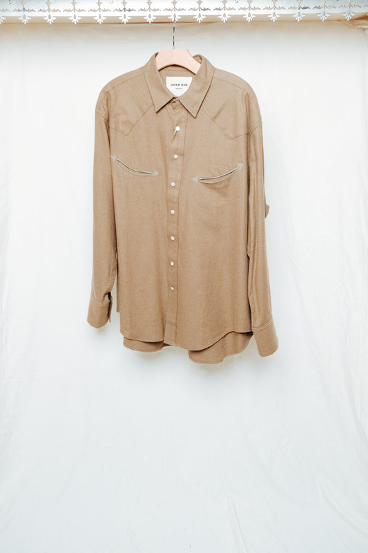 smile pocket western shirt