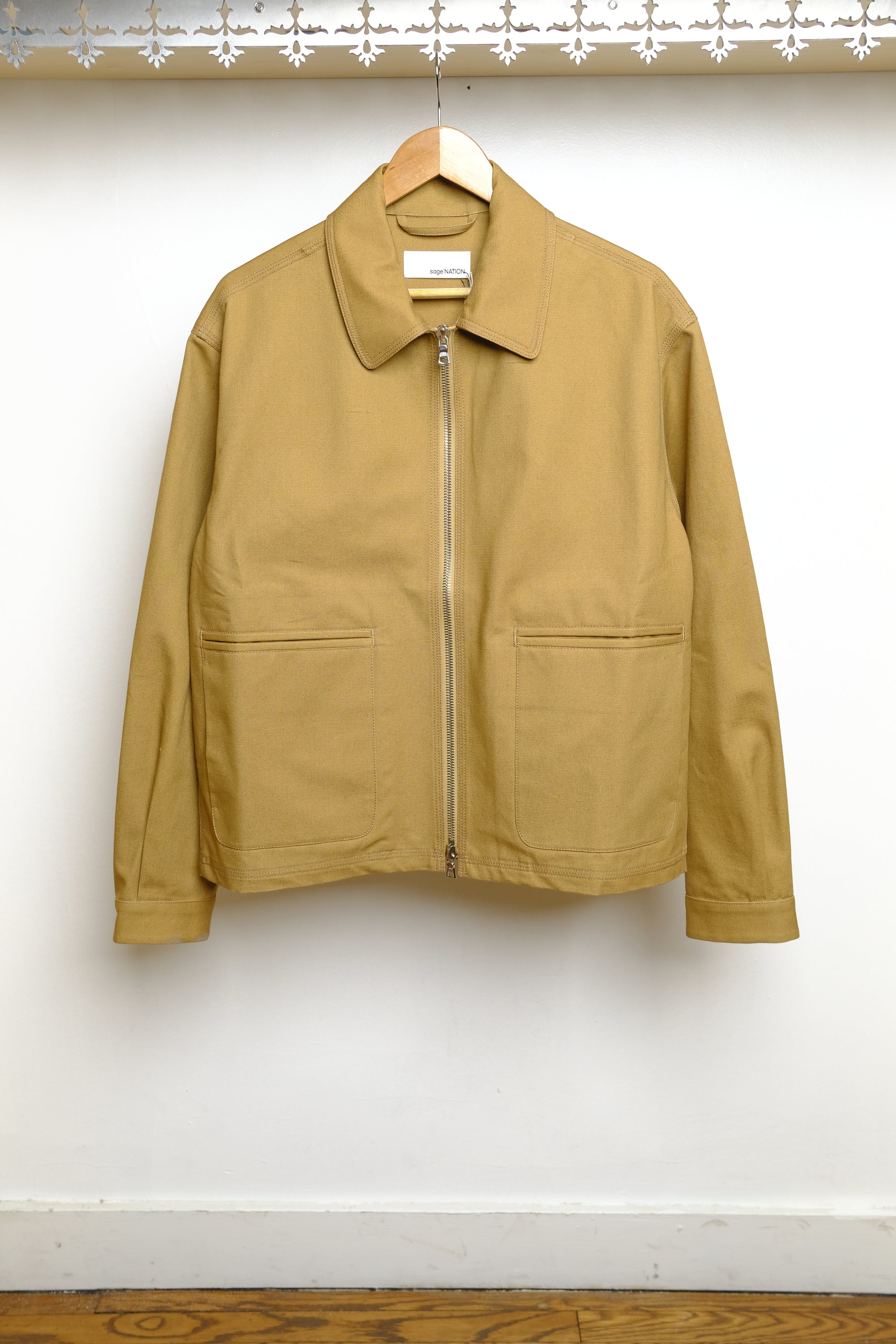 index jacket in tobacco