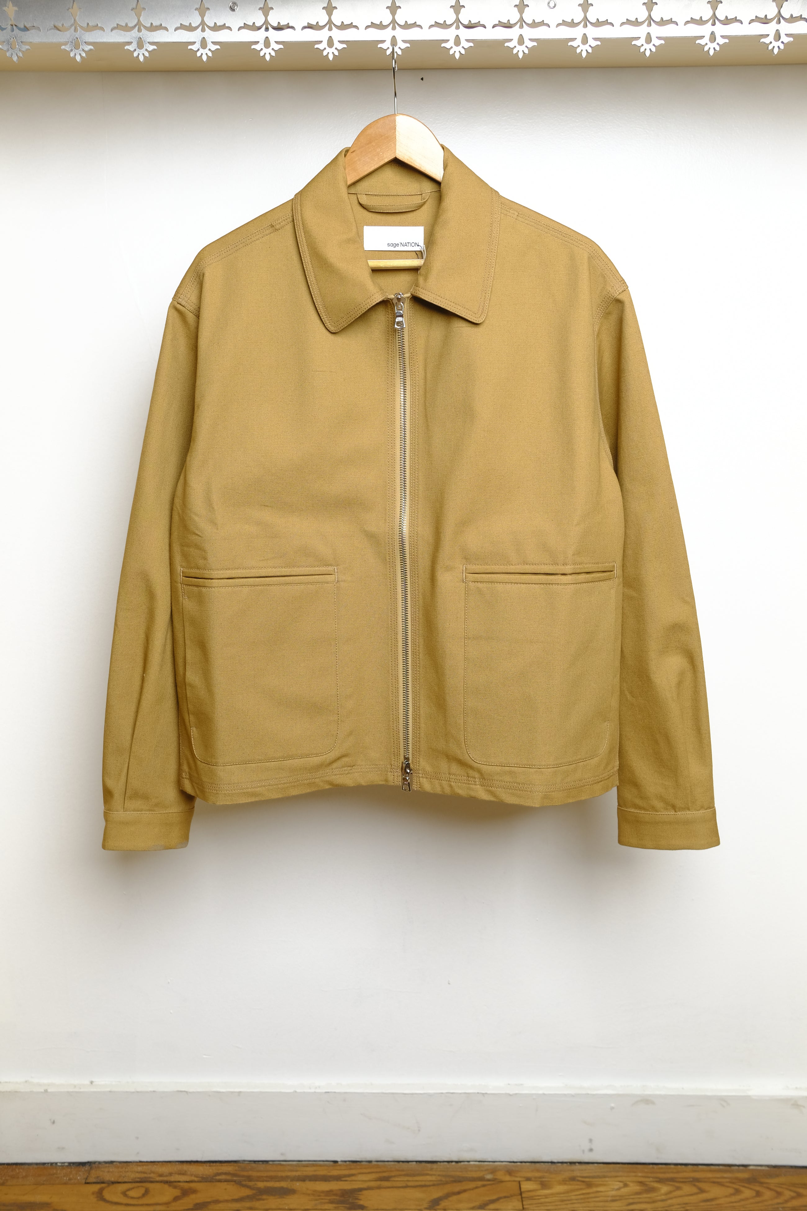 index jacket in tobacco