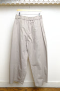 cotton drill box pleat trouser