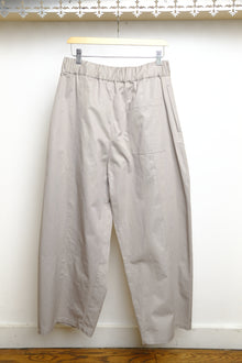 cotton drill box pleat trouser