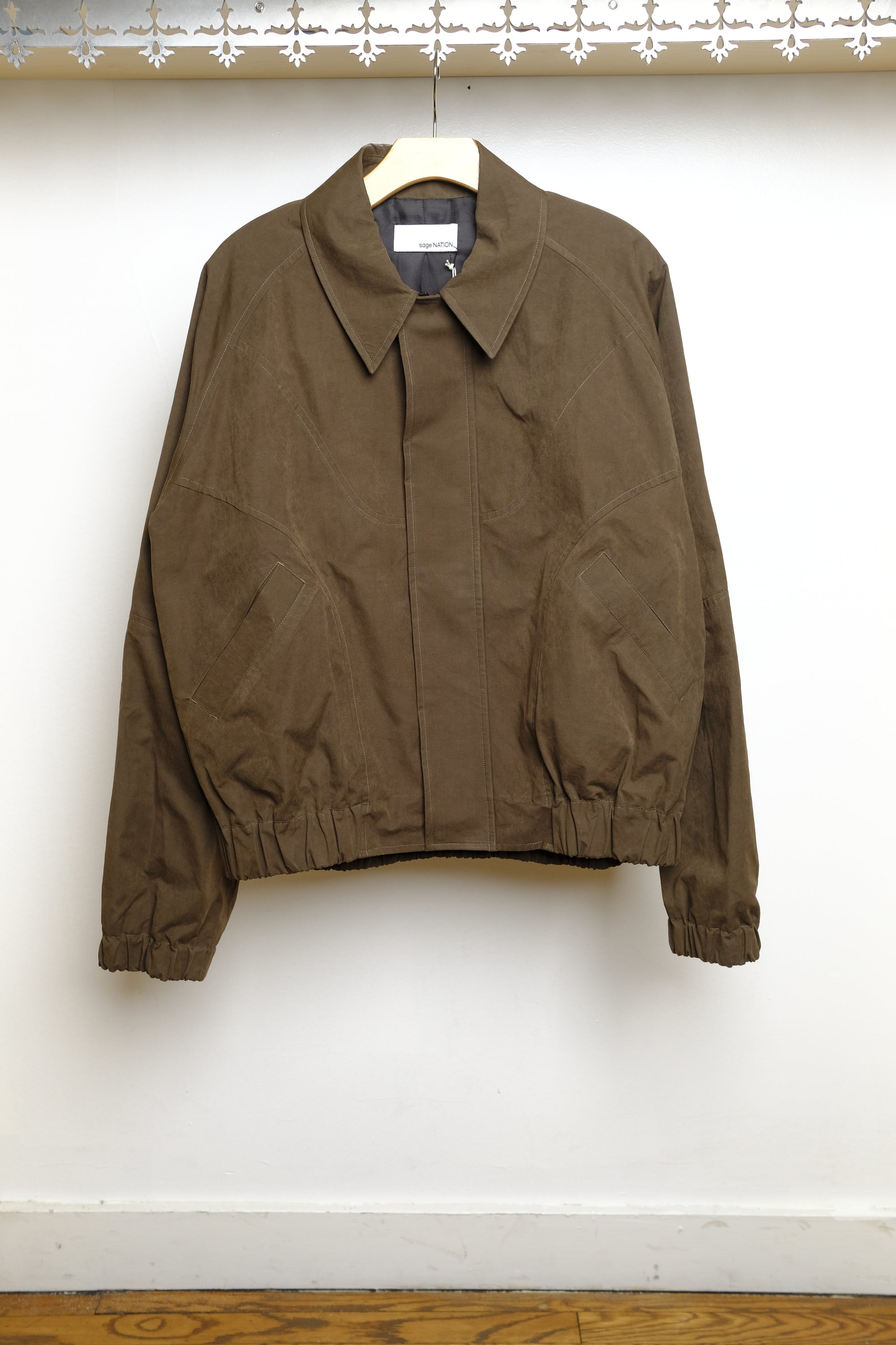 jiji jacket in coffee