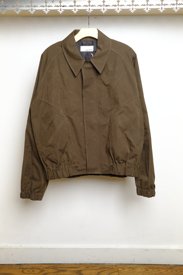 jiji jacket in coffee