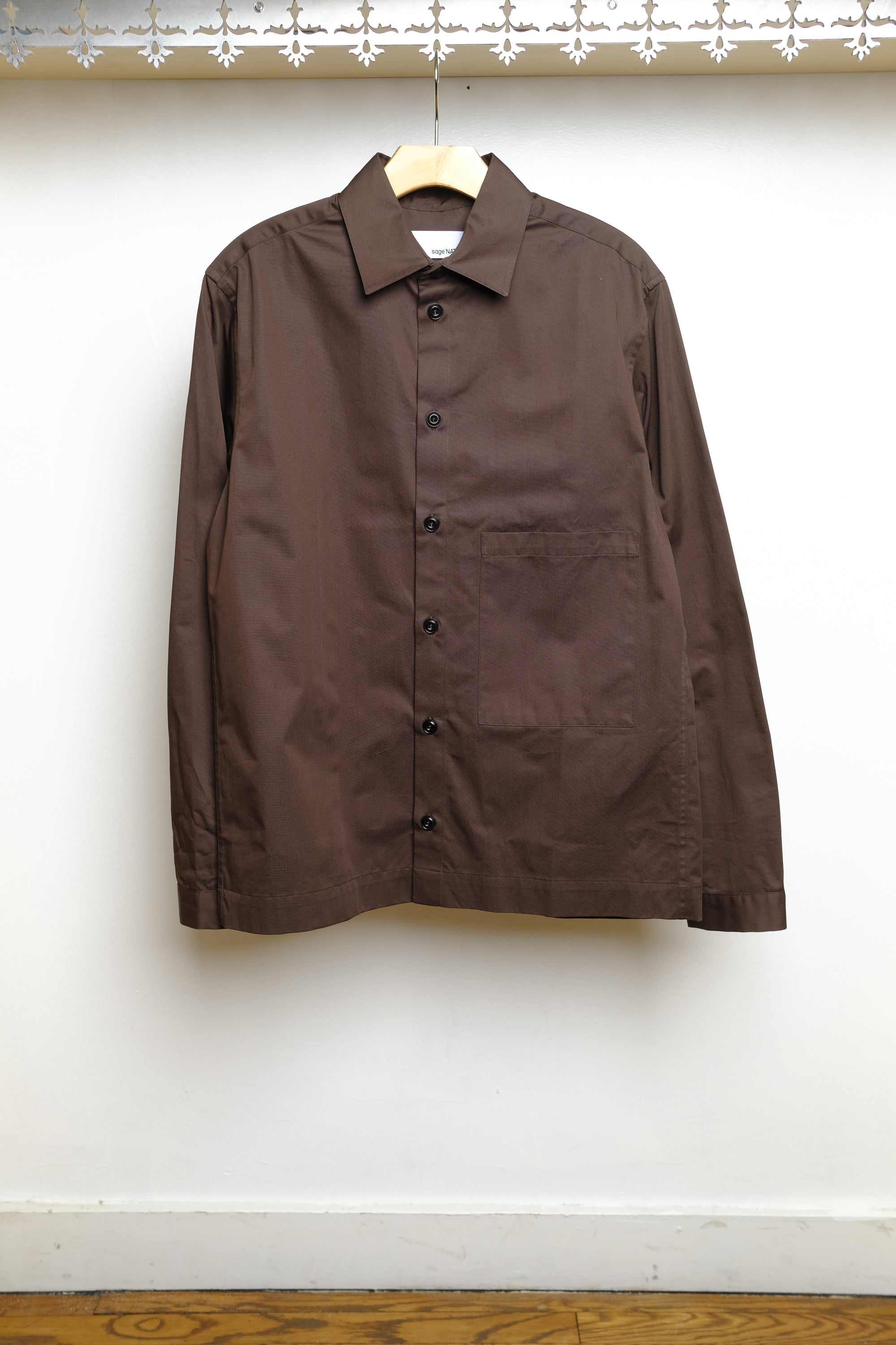 naval shirt in chocolate