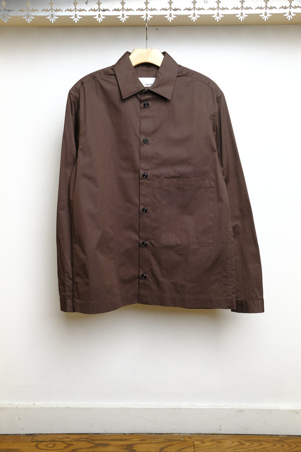 naval shirt in chocolate