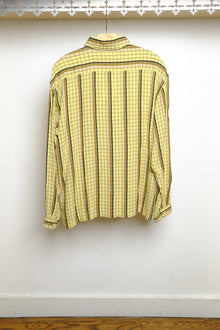 rayon dobby shirt in mangano chardonnay