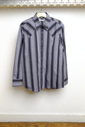 western business shirt in ombre stripe