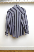 western business shirt in ombre stripe