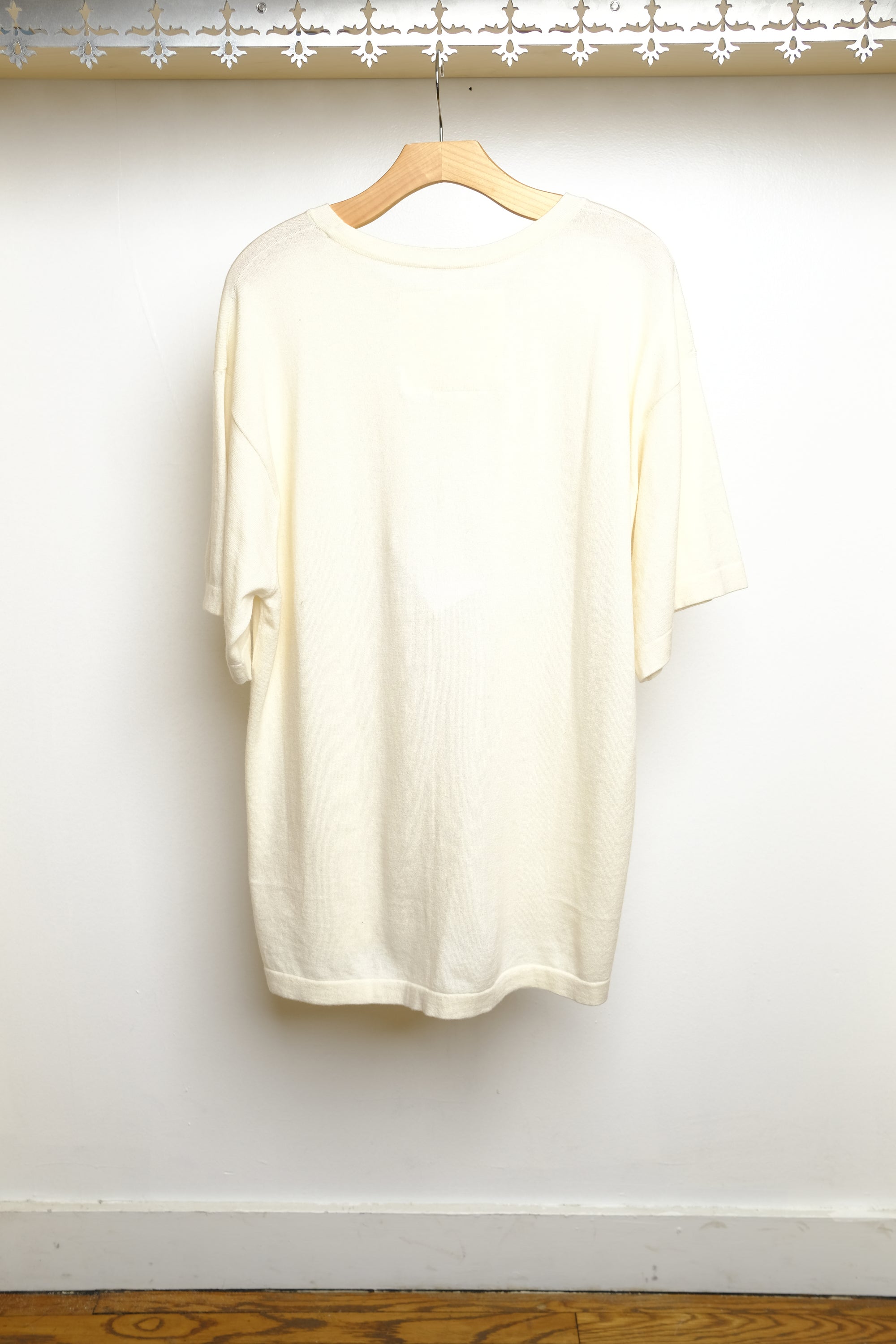 simple tee in ivory