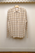 box shirt in ghostcel brown