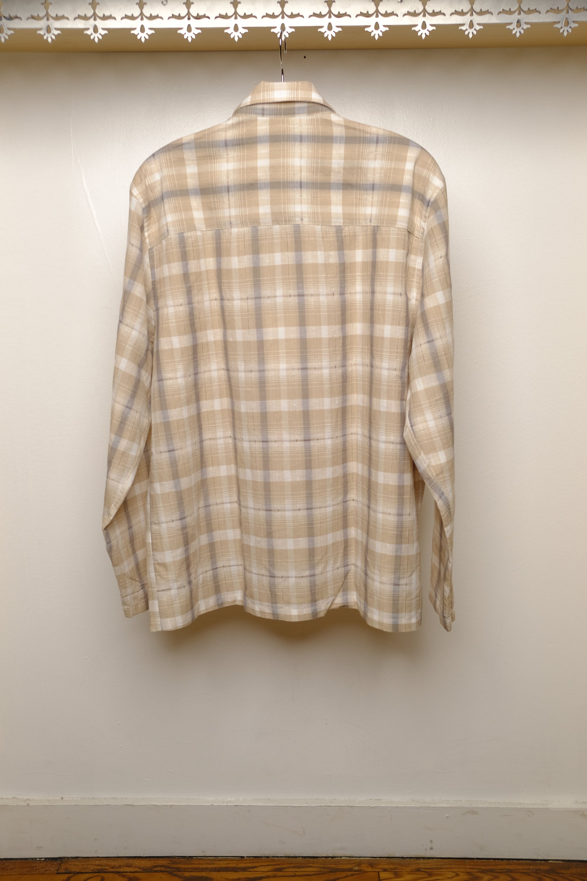 box shirt in ghostcel brown