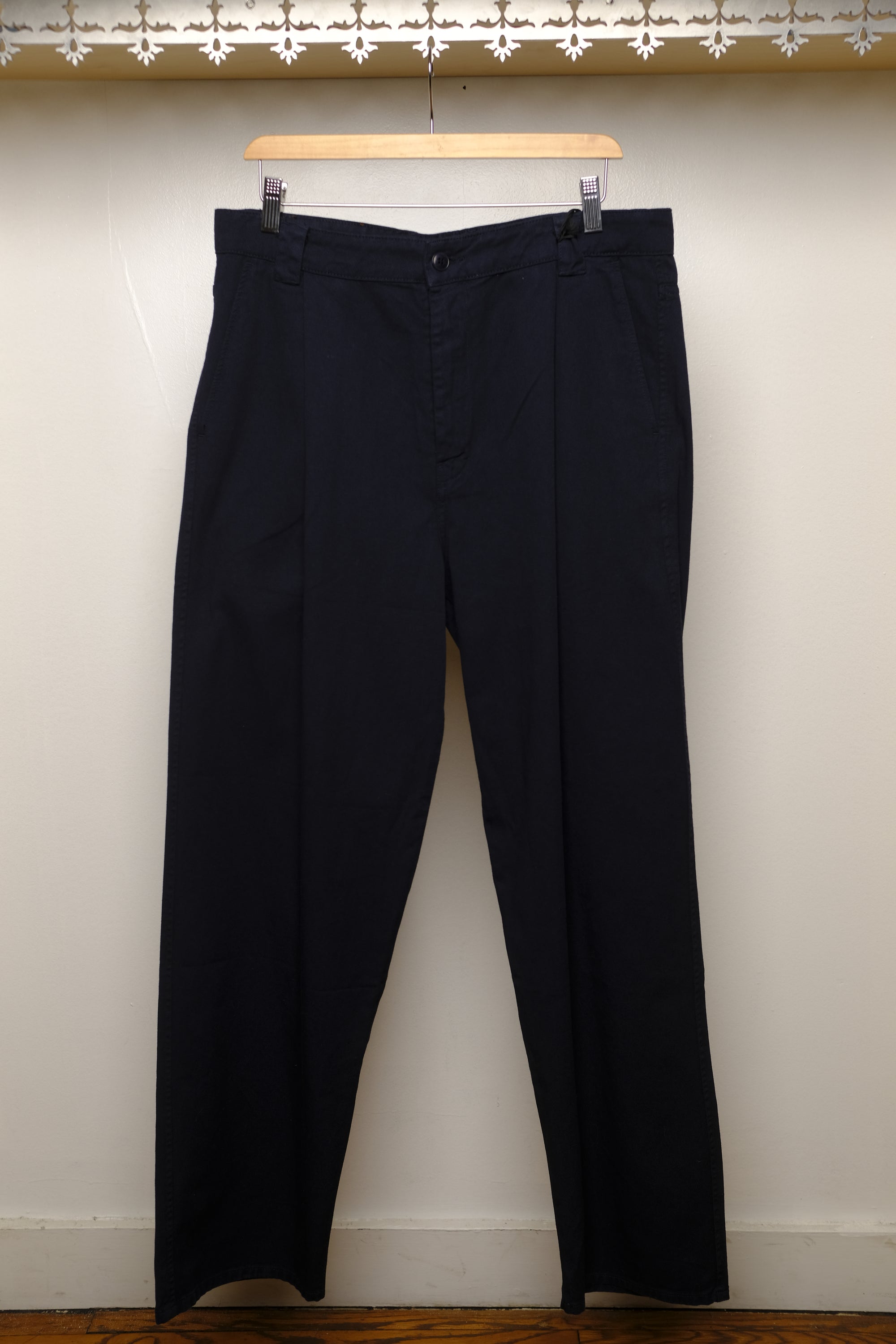 big pants in navy