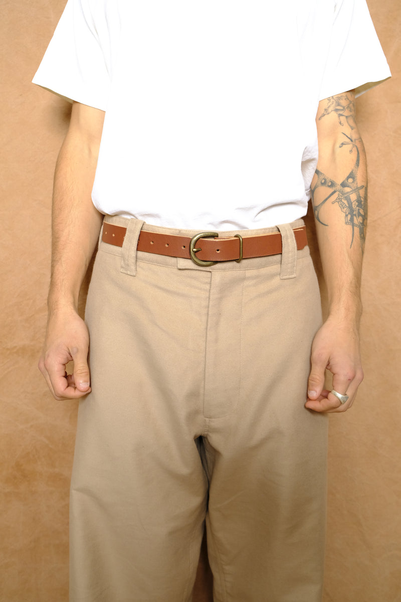 tanning belt in brown