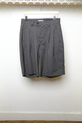 roy pleated shorts